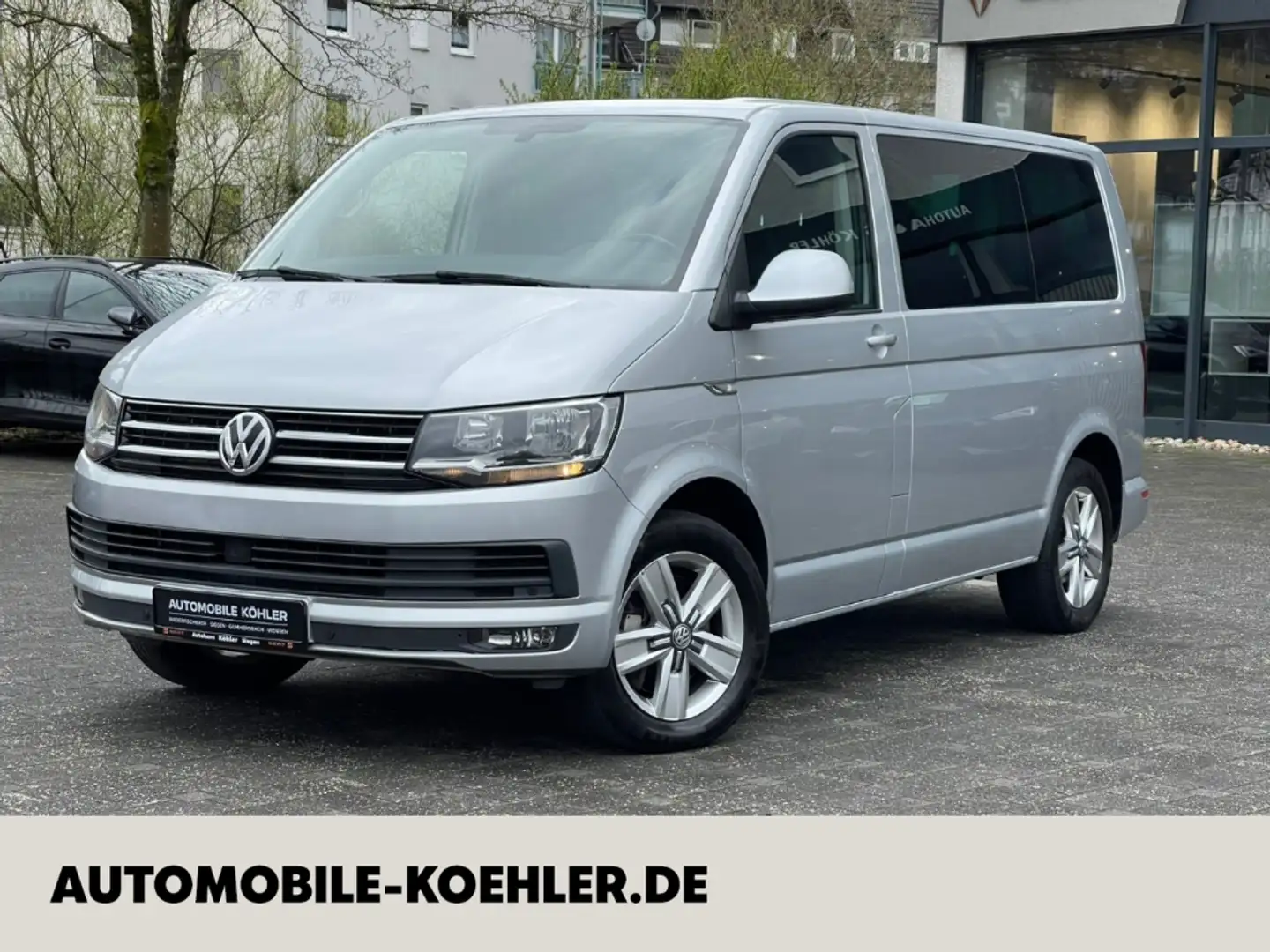 Volkswagen T6 Multivan Comfortline 2.0 TDI StandHZG AHK-abnehmbar Navi So Silber - 1