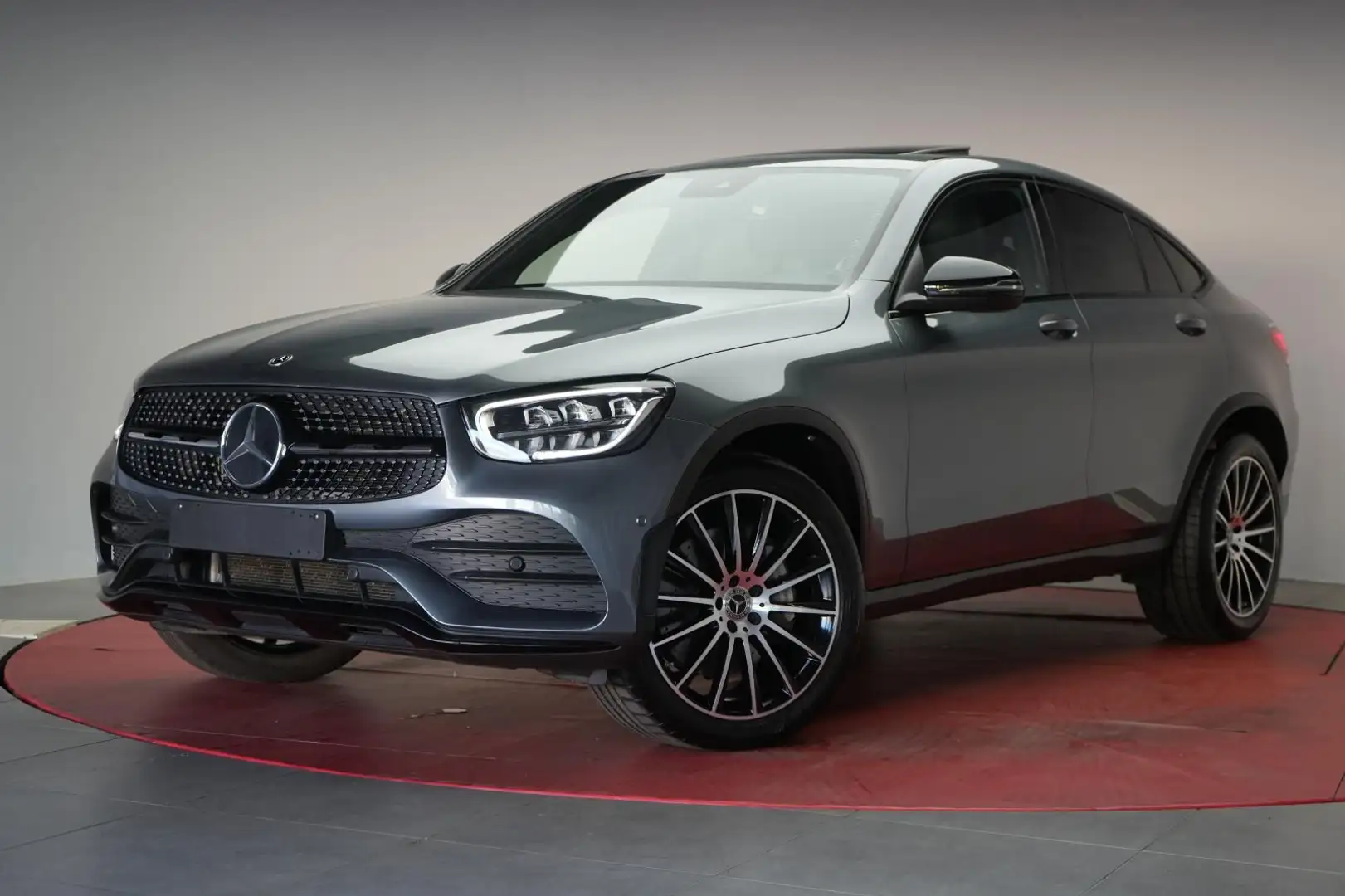 Mercedes-Benz GLC 400 Coupe d 4Matic 9G-Tronic AMG Navi/Distro Gris - 2