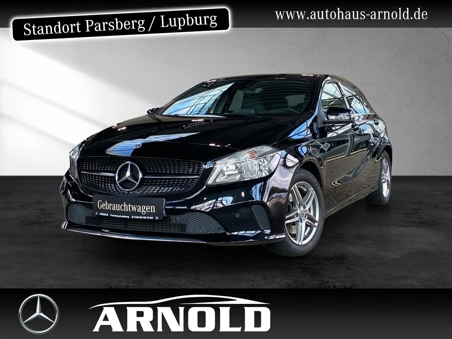 Mercedes-Benz A 180 A 180 Style Navi Parktronic Sitzheizung Tempomat Negro - 1