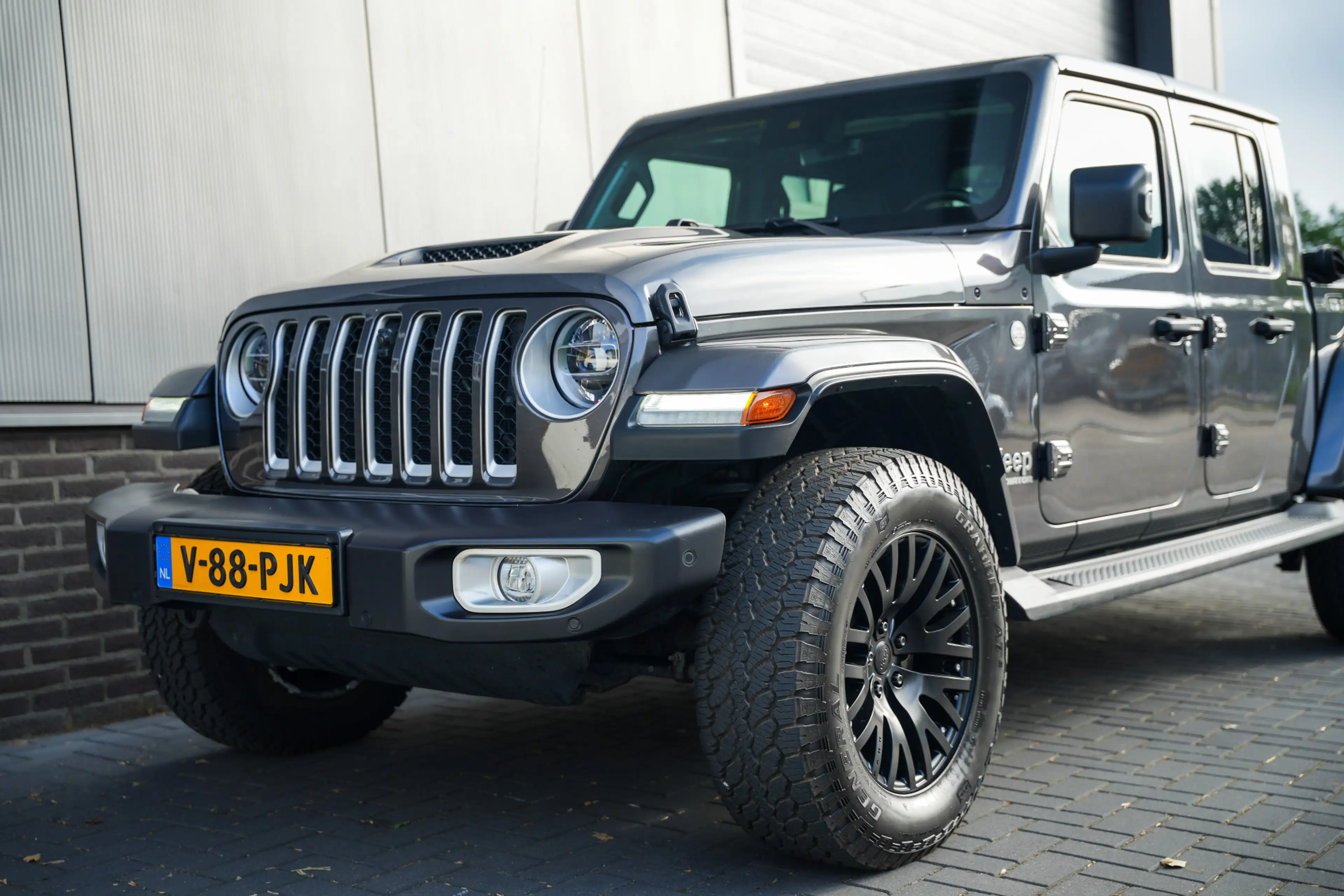 Jeep Gladiator Overland 3.0 CRD 264 pk 4x4 /BTW-auto/ Grijs-Kente — photo 8