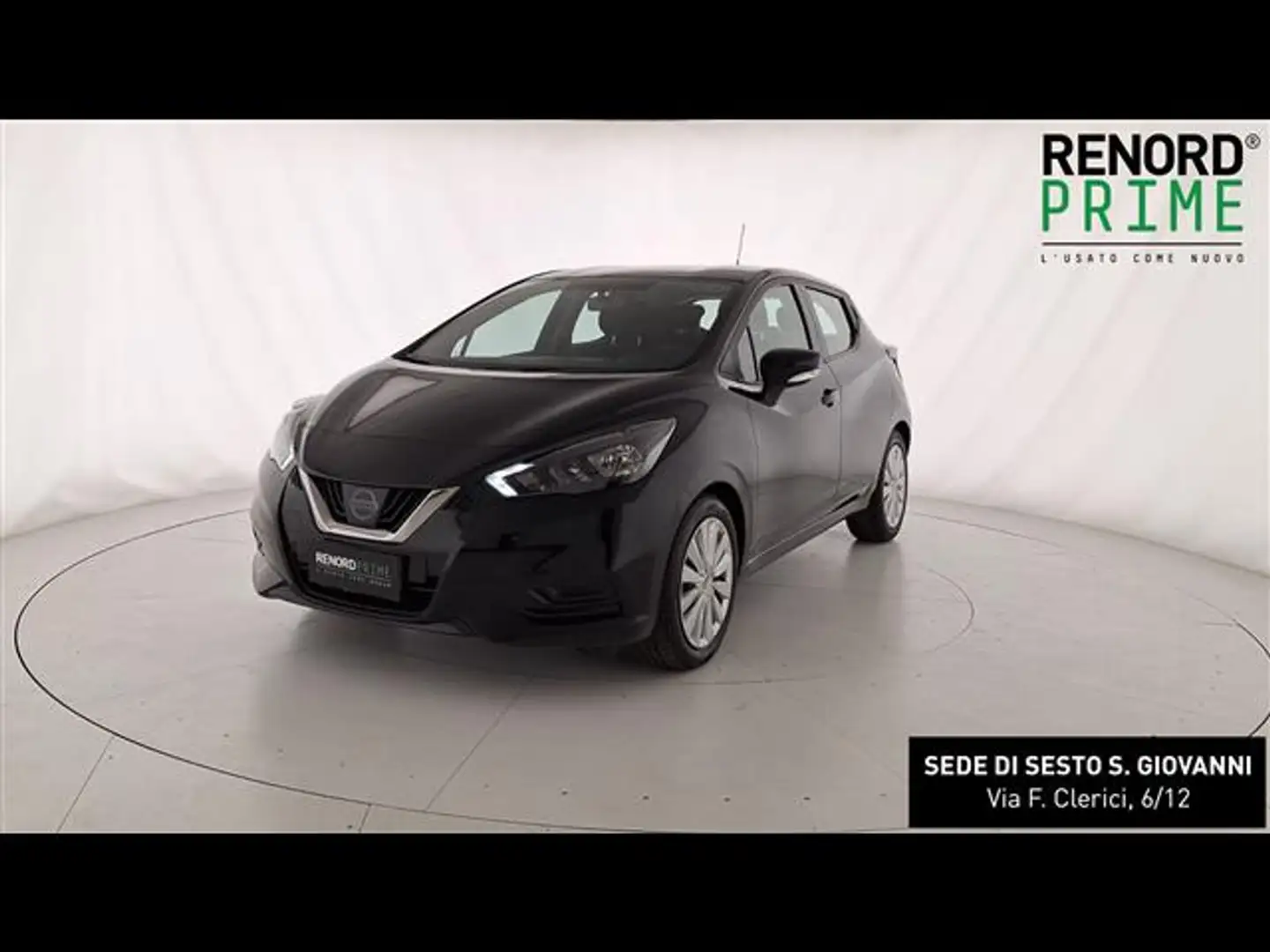 Nissan Micra 5 Porte 1.0 IG-T 92cv Acenta Nero - 1