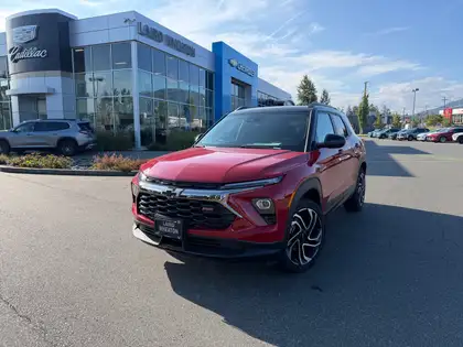 Red 2026 Chevrolet Trailblazer SUV / Crossover Four-Wheel Drive Automatic