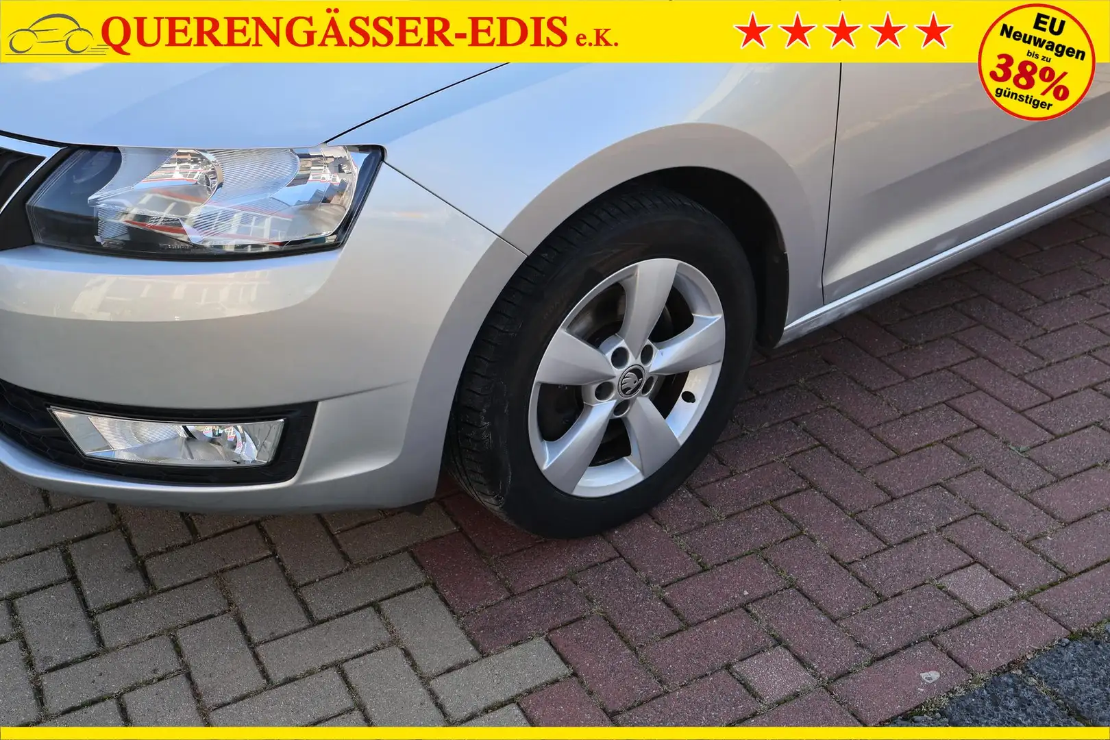 Skoda Rapid/Spaceback 1.2TSI *AmbitionPlus* 77 kW (105 PS), Schalt. 6... Argento - 2