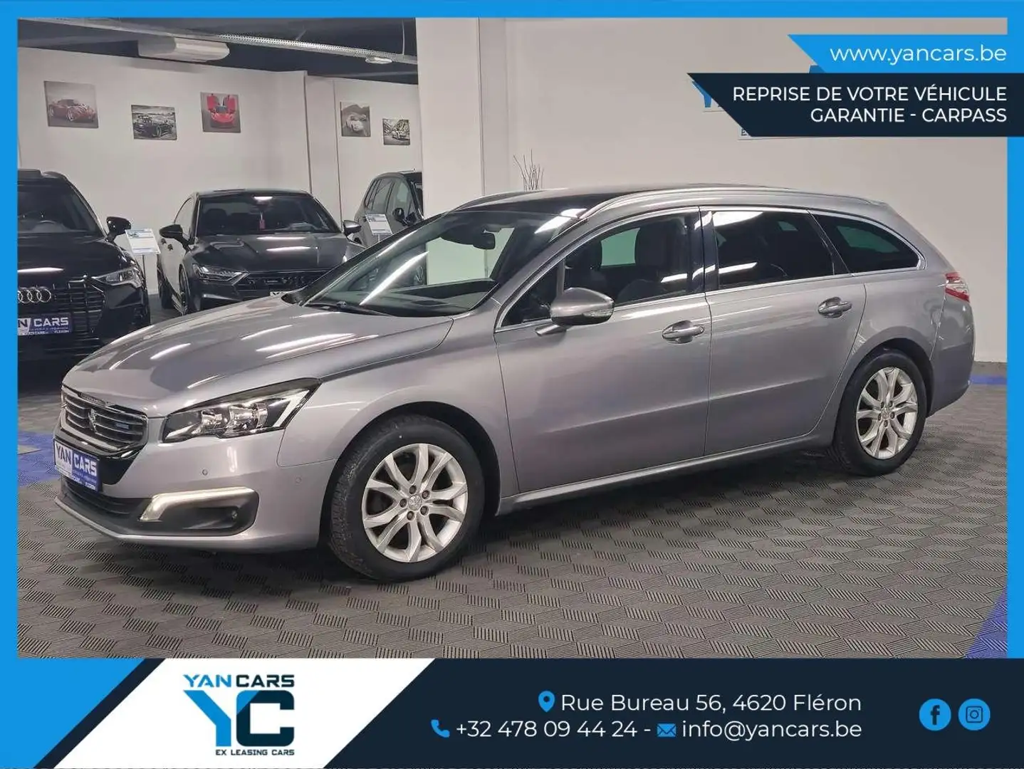 Peugeot 508 SW 1.6 DIESEL * Allure S * Full options * A VOIR! Szürke - 1