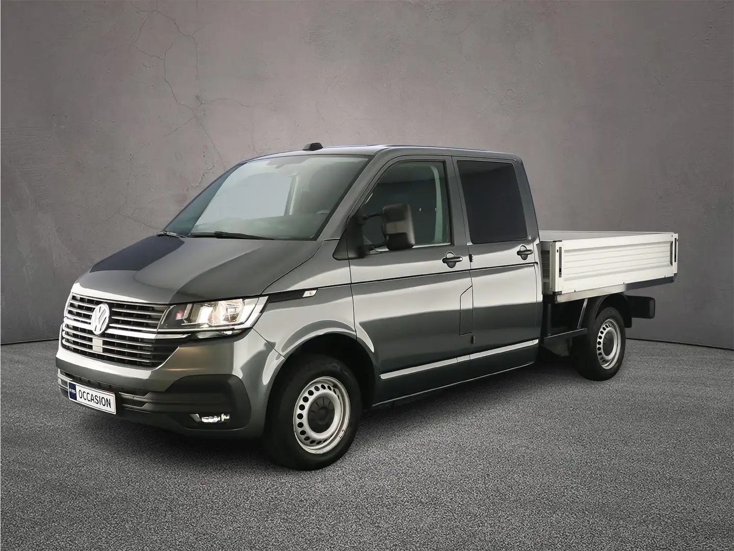 Volkswagen T6.1 Transporter 2.0 TDI 150pk DSG L2H1 Dubbele Cabine Comfortline Gris - 2