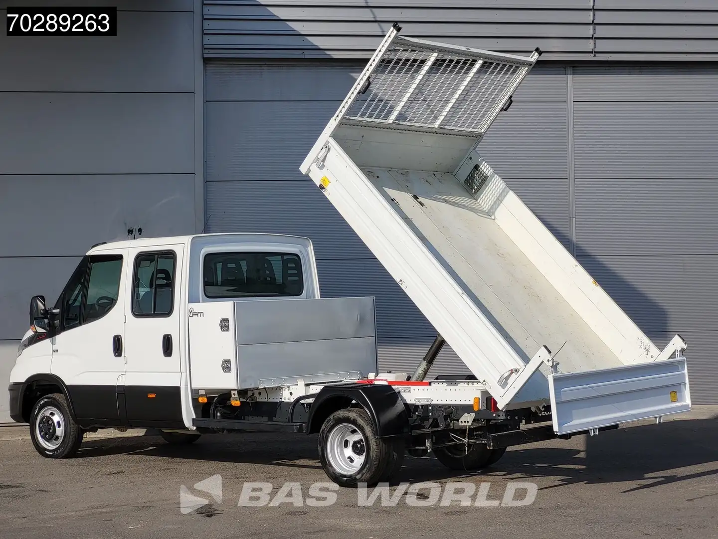 Iveco Daily 35C16 3.0L Open Laadbak met Kist Dubbel Cabine Dub Wit - 2