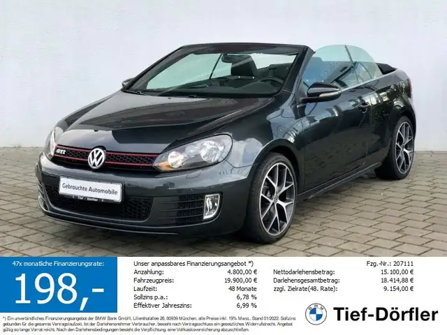 Volkswagen Golf Cabrio GTI DSG MEDIA/SH/WINDSCHOTT/TOP!