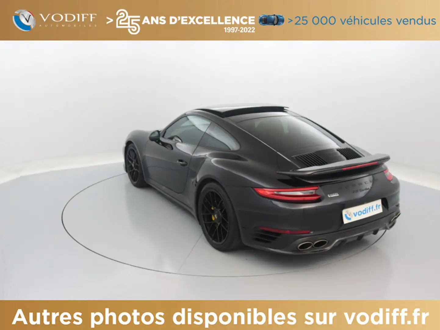 Porsche 991 TURBO S PDK 3.8 580 CV Gris - 2