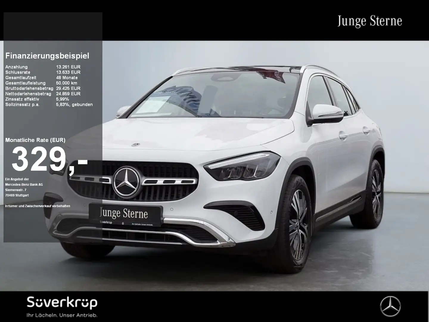 Mercedes-Benz GLA 200 PROGRESSIVE SPUR PANO AHK KAMERA STANDH Weiß - 1