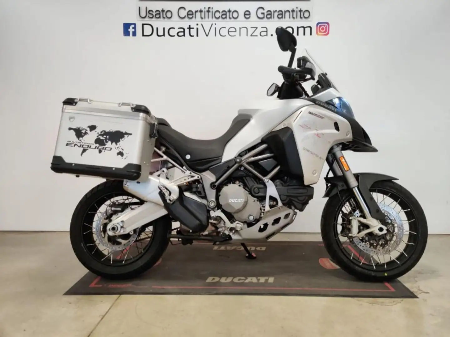 Ducati Multistrada 1200 ENDURO WHITE Bianco - 1