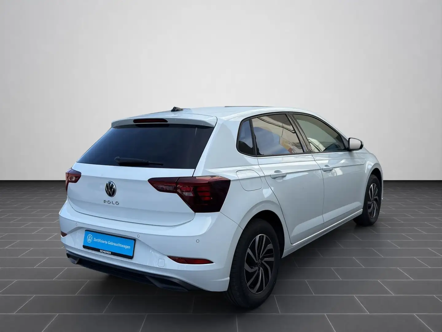Volkswagen Polo Life 1.0 TSI LED REAR VIEW AIR CARE SHZ PDC Weiß - 2