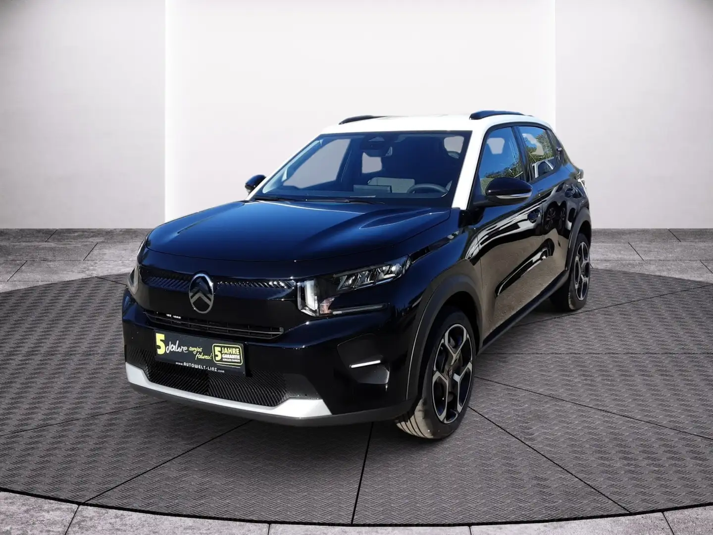 Citroen C3 Turbo 100 PS PLUS LED+PDC+SpurH Schwarz - 1