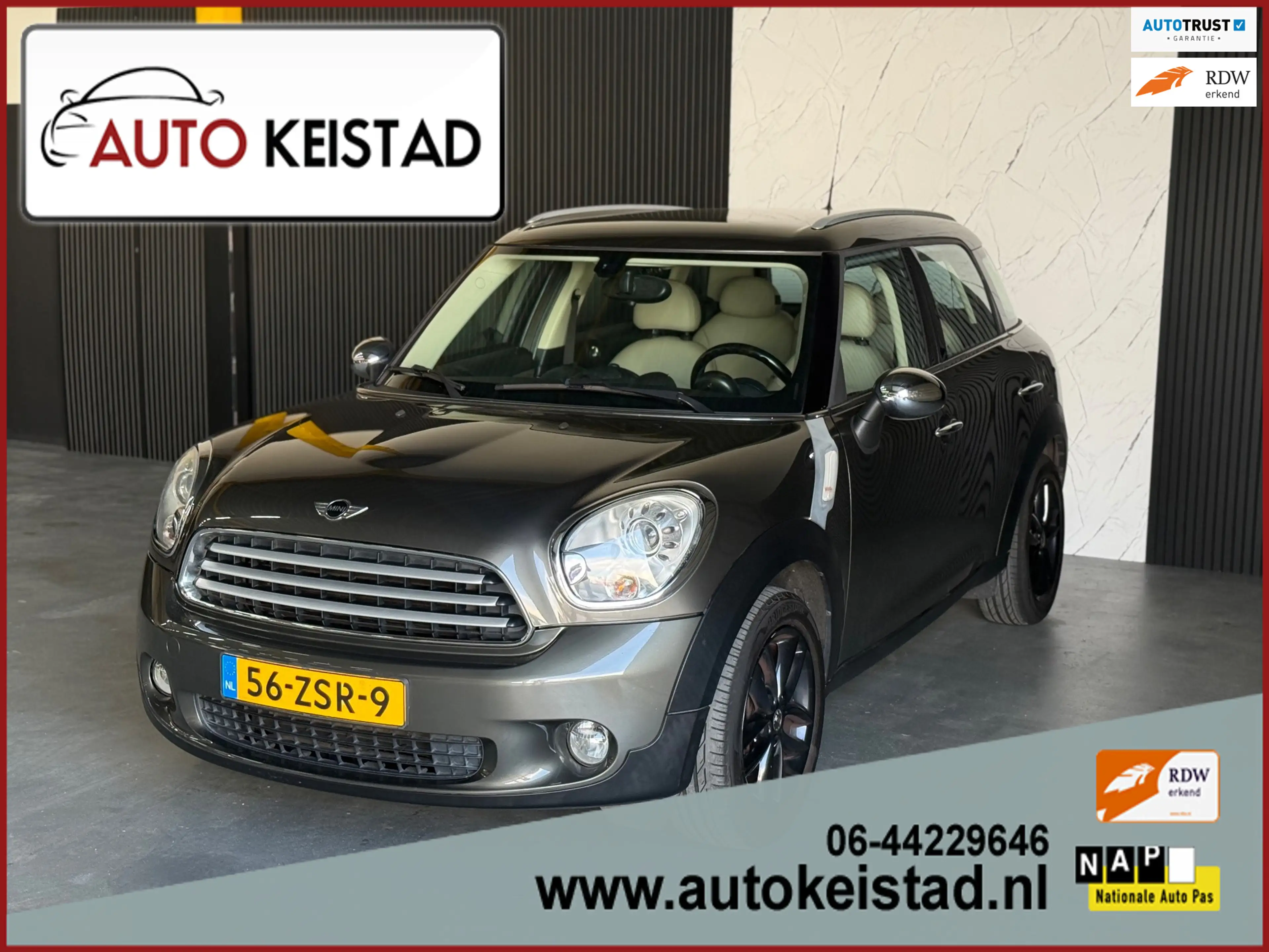MINI Cooper Countryman 1.6 CHILI LEDER/NAVIGATIE/XENON! NETTE STAAT!