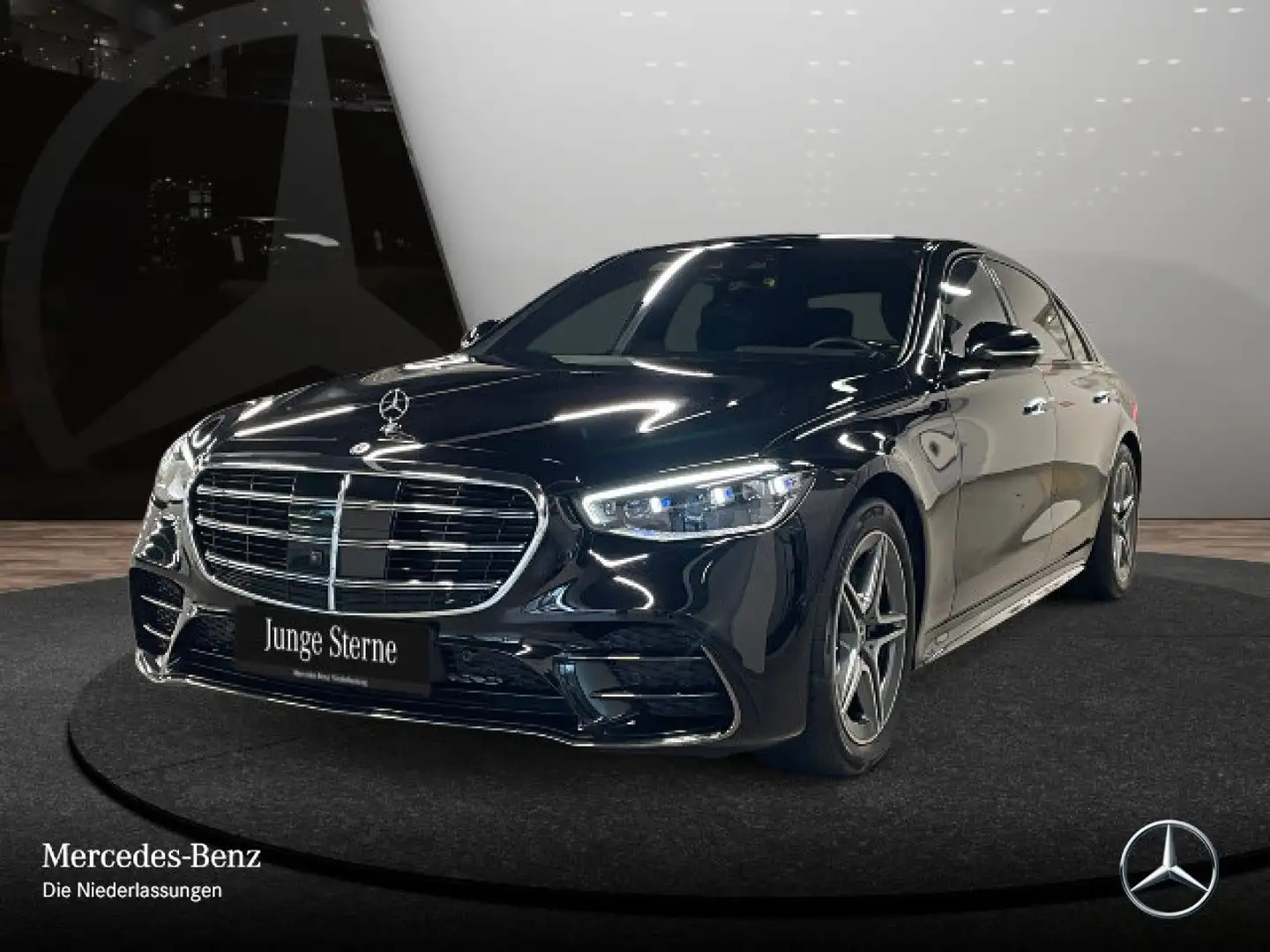 Mercedes-Benz S 600 S 580 e L 4M AMG+NIGHT+PANO+360+DIGITAL-L+FAHRASS Schwarz - 2