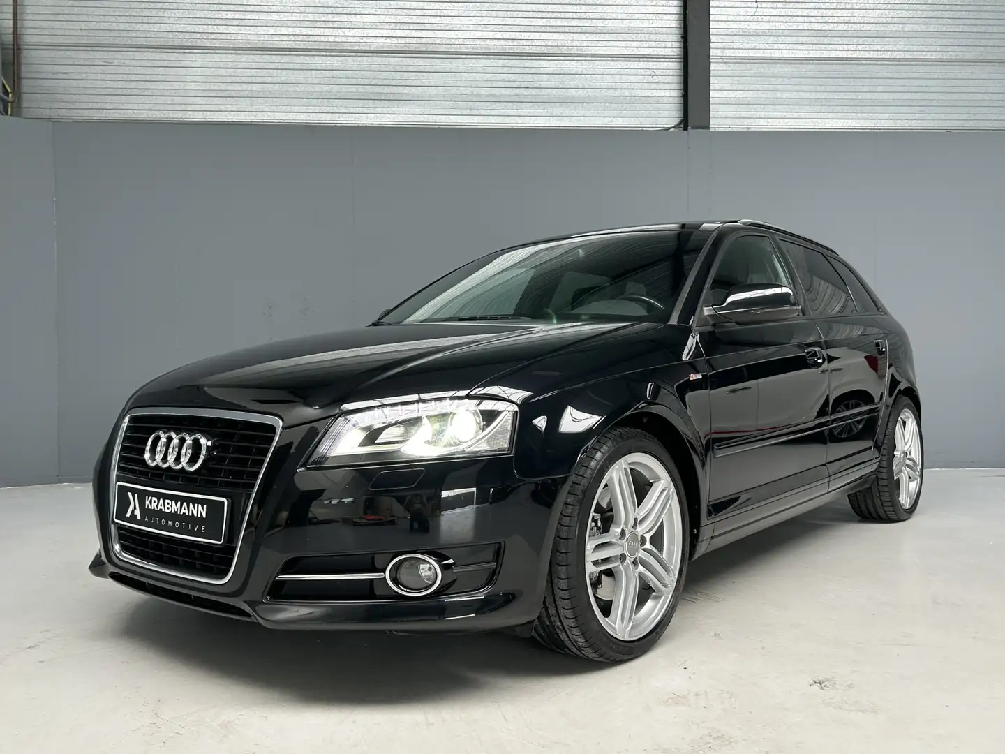 Audi A3 Sportback 2.0 TFSI S-Line Nwe Motor|Automaat|200pk Negru - 1