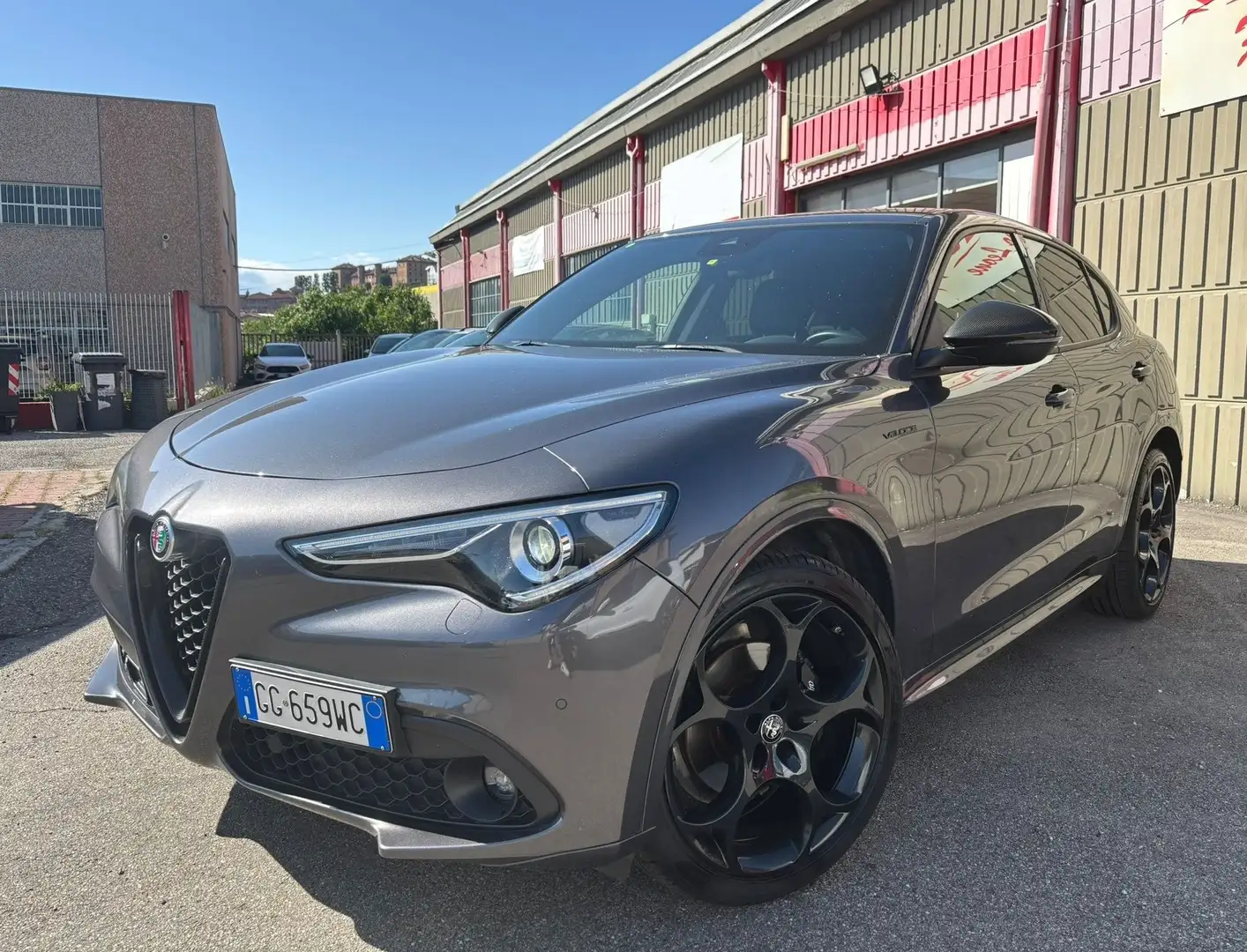 Alfa Romeo Stelvio Stelvio 2020 2.2 t Veloce Ti Q4 210cv auto PROMO Grau - 1