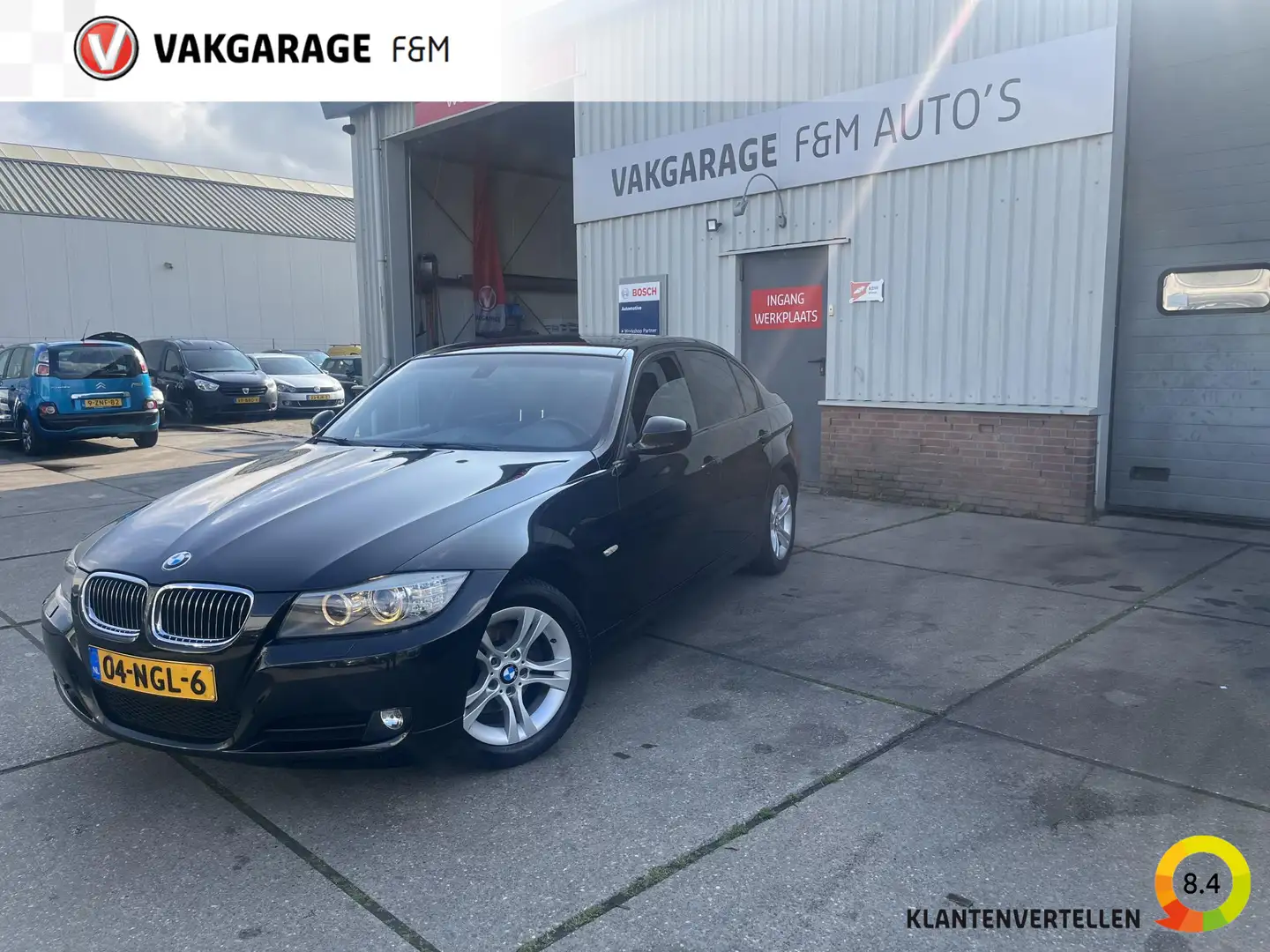BMW 318 3-serie 318i Business Line Noir - 1