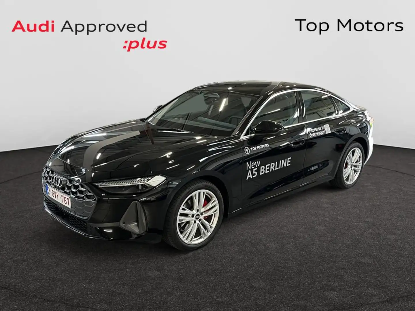 Audi A5 ADVANCED*QUATTRO*ELEKTRISCHE ZETELS*19" VELGEN Zwart - 1