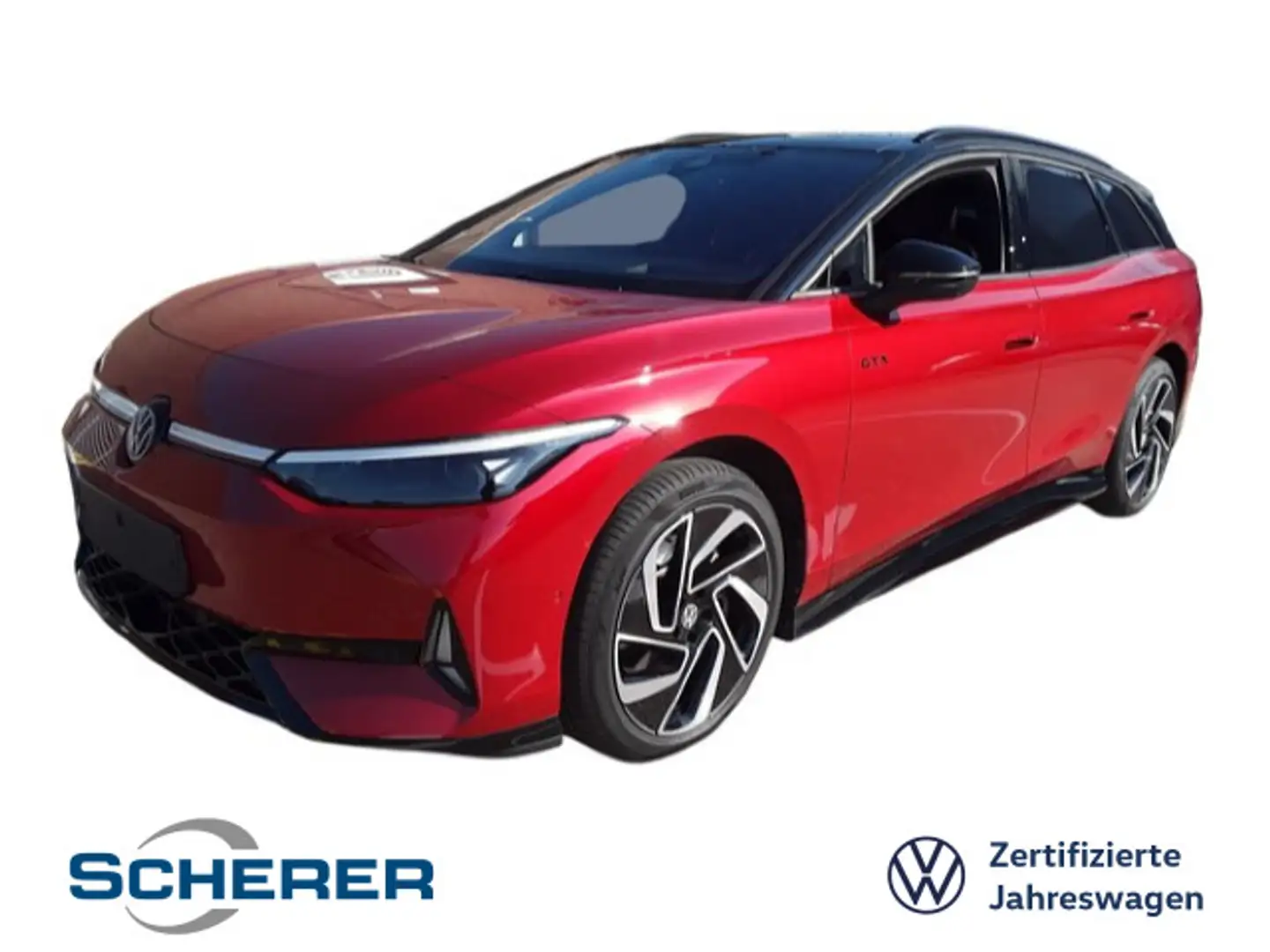 Volkswagen ID.7 250 kW PANO MATRIX-LED AHK ACC Rot - 1