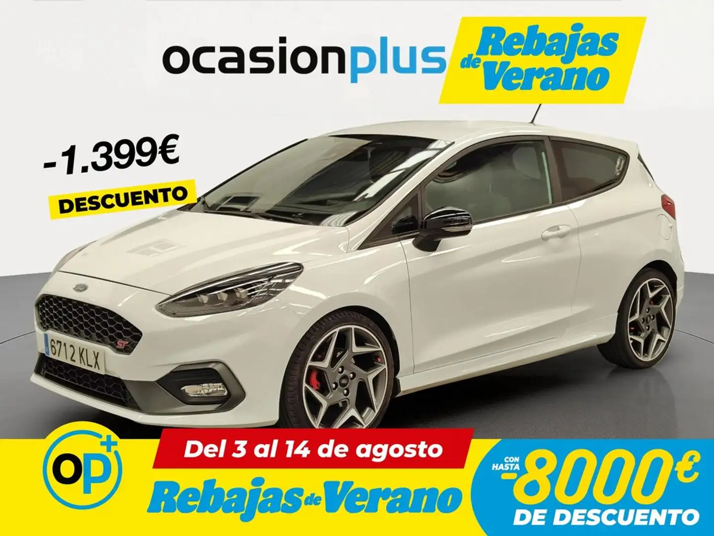 Ford Fiesta 1.5 Ecoboost ST Blanco - 1