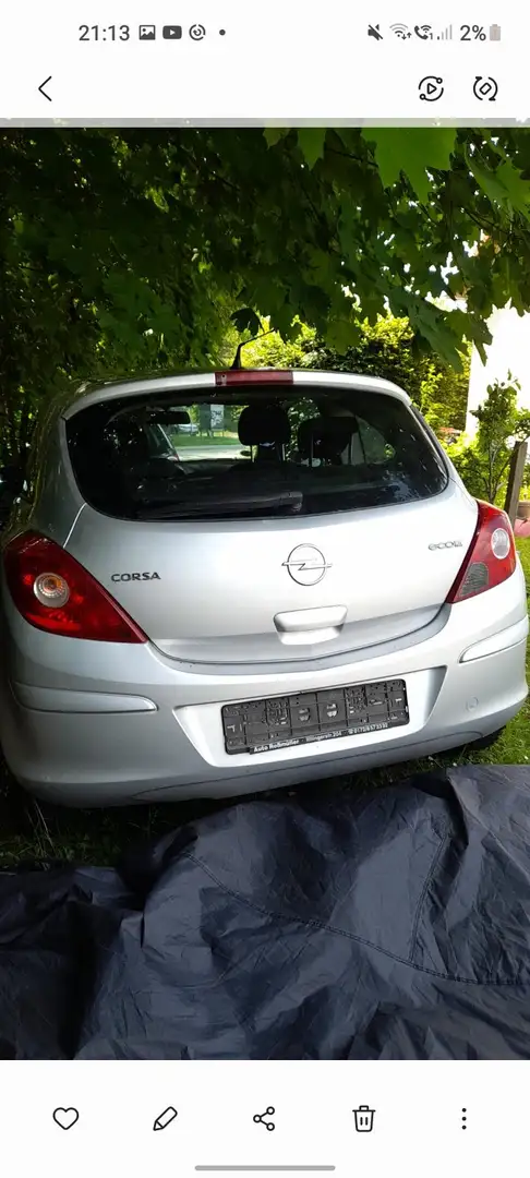 Opel Corsa Silber - 2