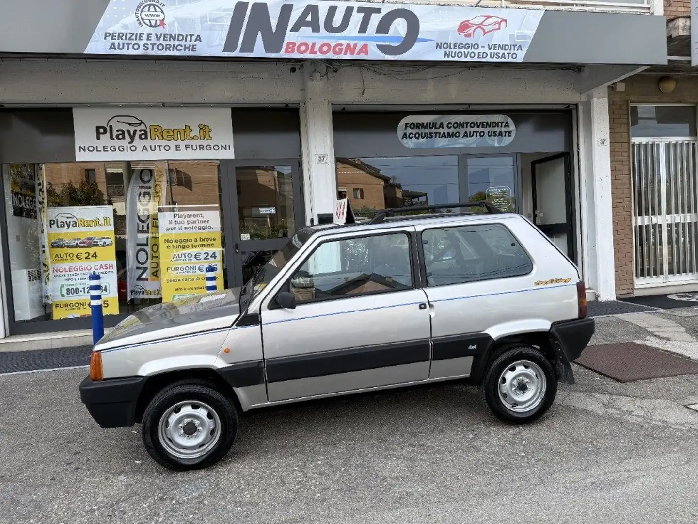 Fiat Panda 1ª serie 1100 i.e. cat 4x4 TREKKING BELLISSIMA Grijs - 1