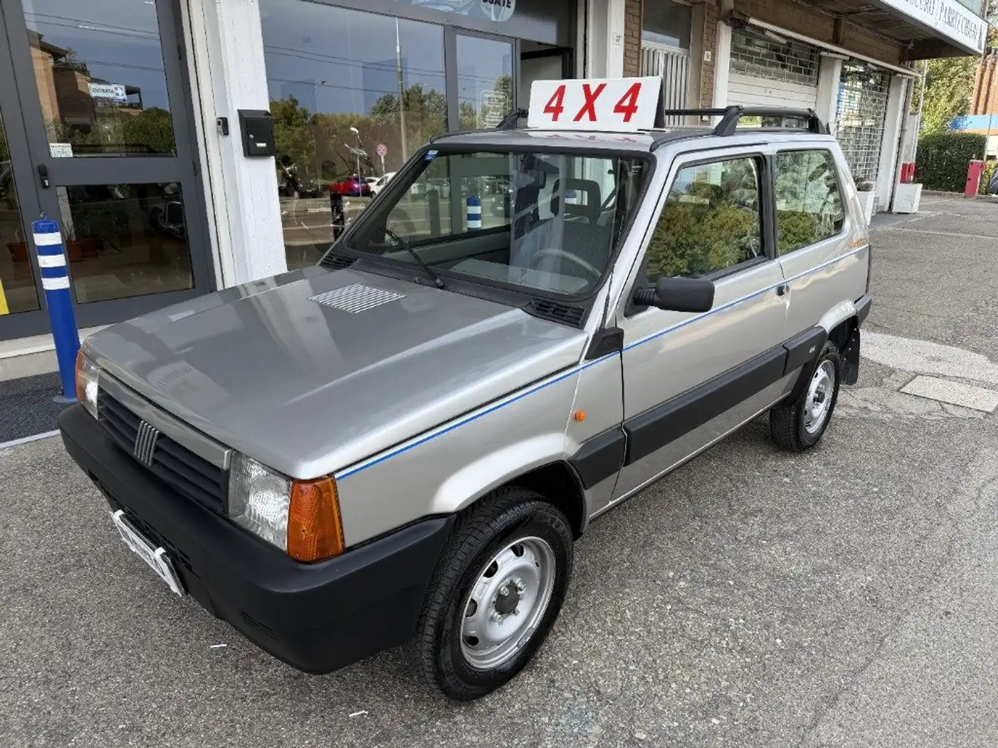 Fiat Panda 1ª serie 1100 i.e. cat 4x4 TREKKING BELLISSIMA Grijs - 2