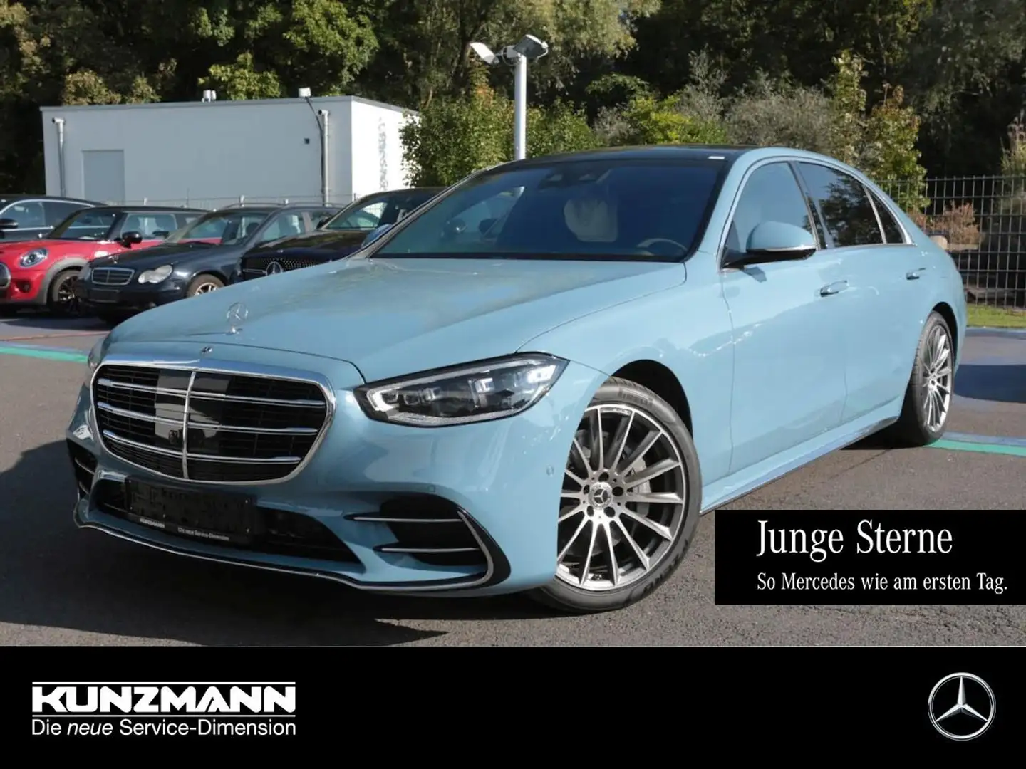 Mercedes-Benz S 580 e 4M lang AMG Panorama Distronic NP 229000 Bleu - 1