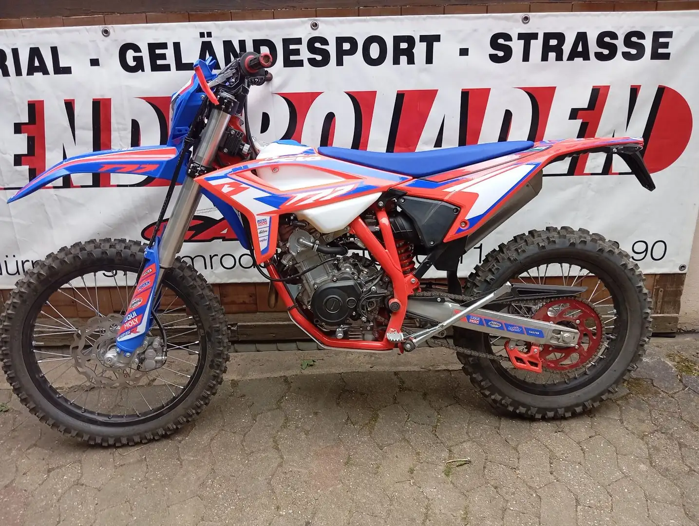 Beta RR 125 R Enduro Minarelli 2025 Vorführer 46km Bleu - 1