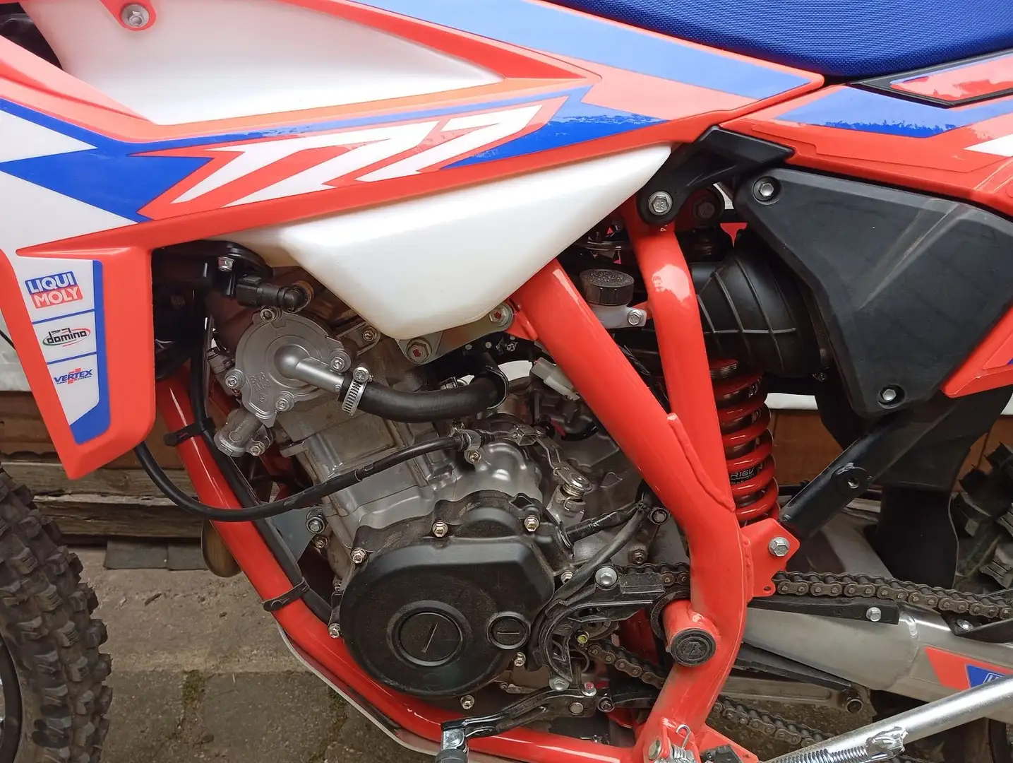 Beta RR 125 R Enduro Minarelli 2025 Vorführer 46km Bleu - 2