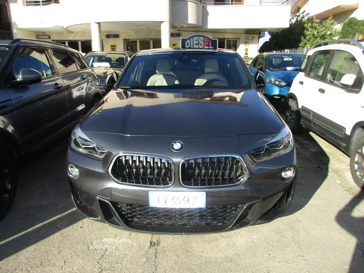 BMW X2 4X4 190 CV xdrive20d Msport auto FULL OPT GARANTIT Grigio - 2
