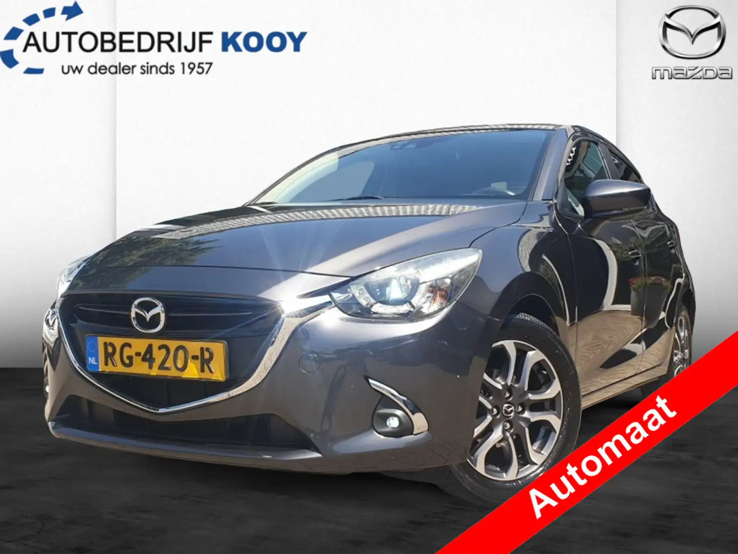 Mazda 2 1.5 Skyactiv-G Automaat GT-M Grijs - 1