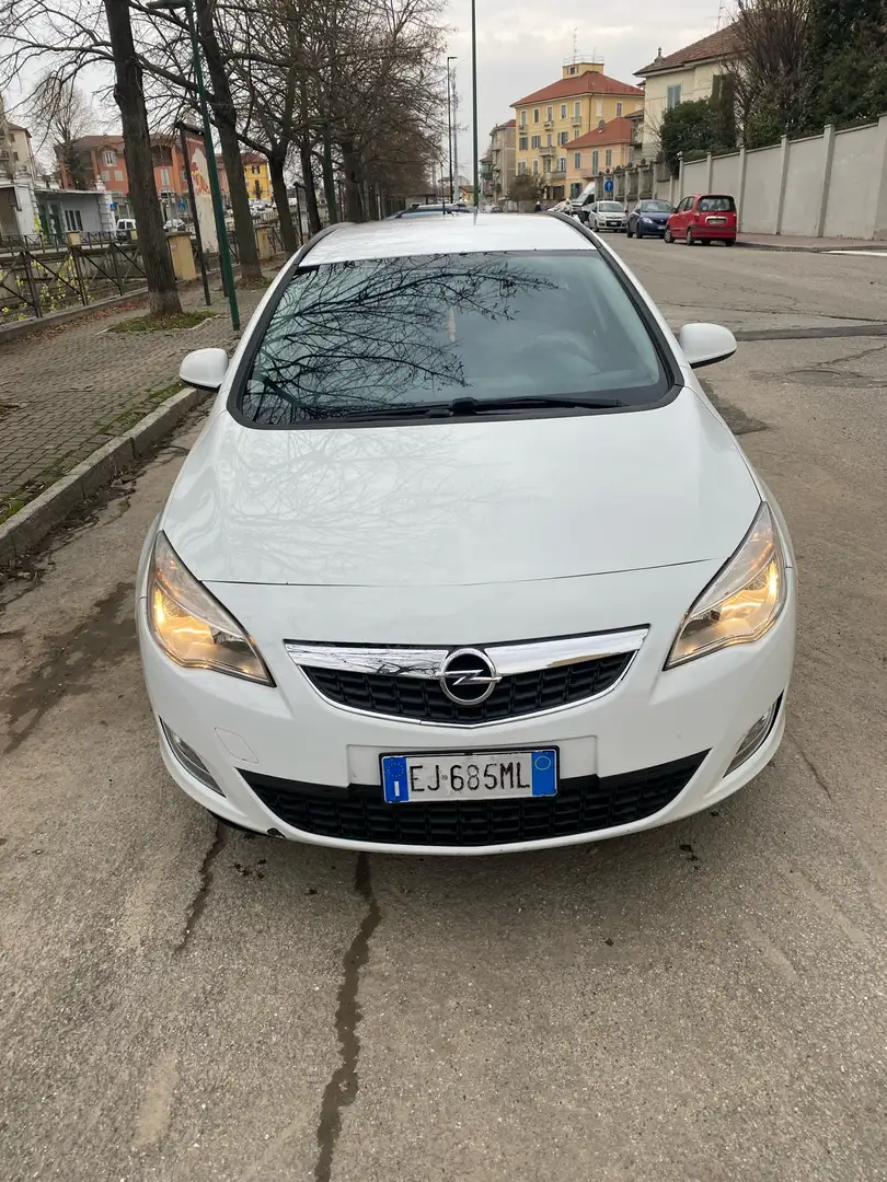 Opel Astra 5p 1.7 cdti Elective 110cv Bianco - 1