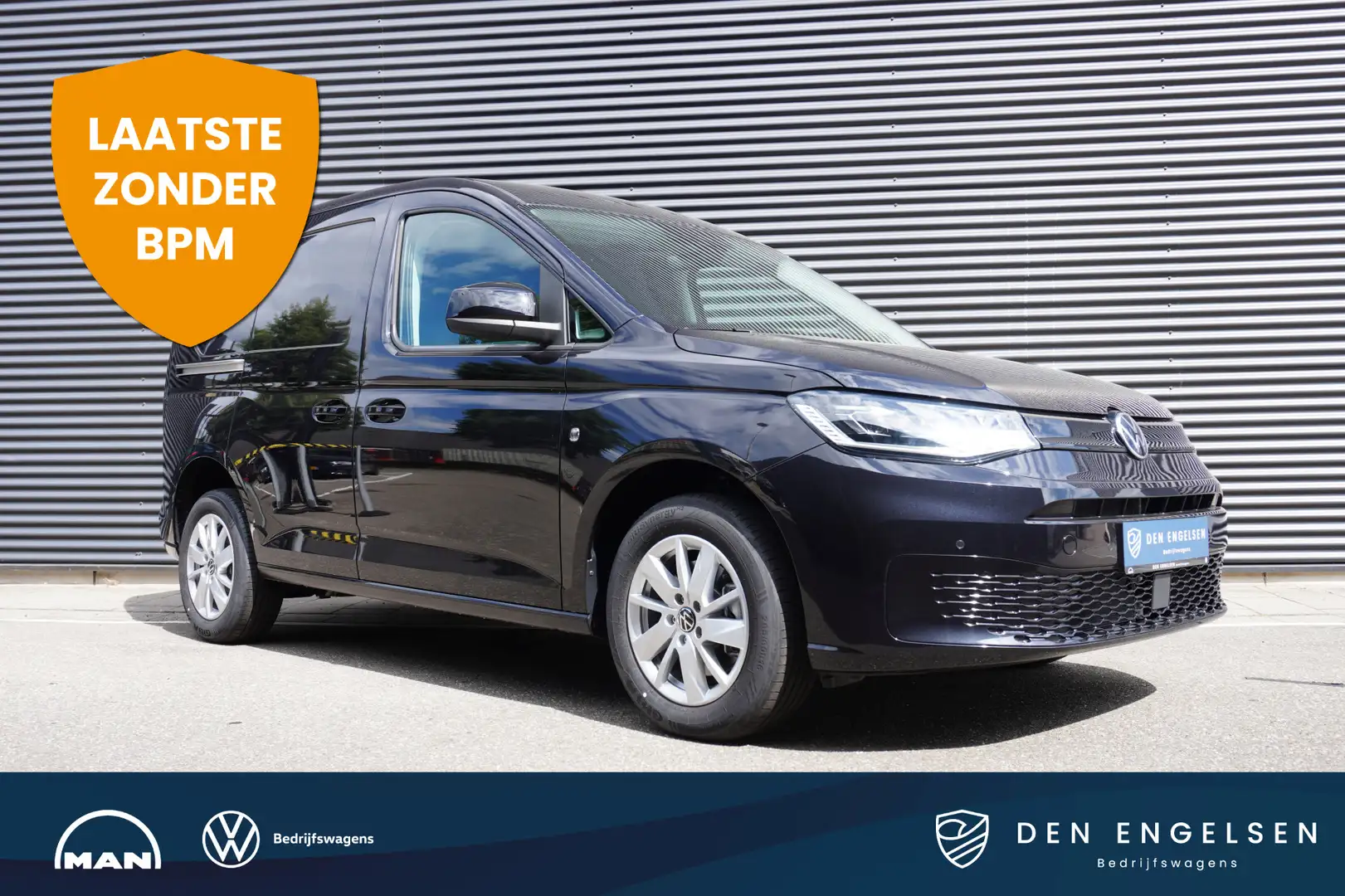 Volkswagen Caddy Cargo 2.0 TDI 122 PK DSG Style, Navigatie, Alarm, Schwarz - 1
