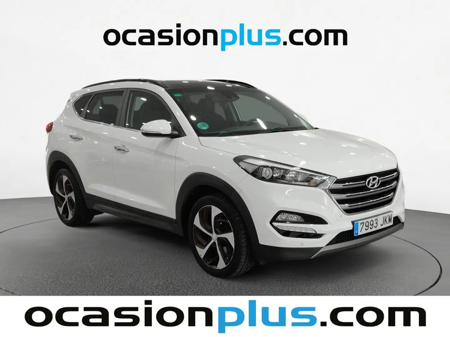 Hyundai TUCSON 2.0CRDI Tecno Sky 4x4 Aut. (9.75) Blanco - 2