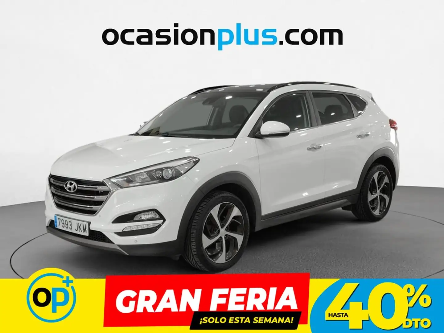 Hyundai TUCSON 2.0CRDI Tecno Sky 4x4 Aut. (9.75) Blanco - 1