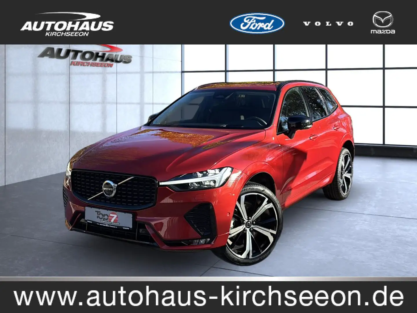 Volvo XC60 B5 (Benzin) Ultra Dark AWD Automatik Navi LED Rot - 1