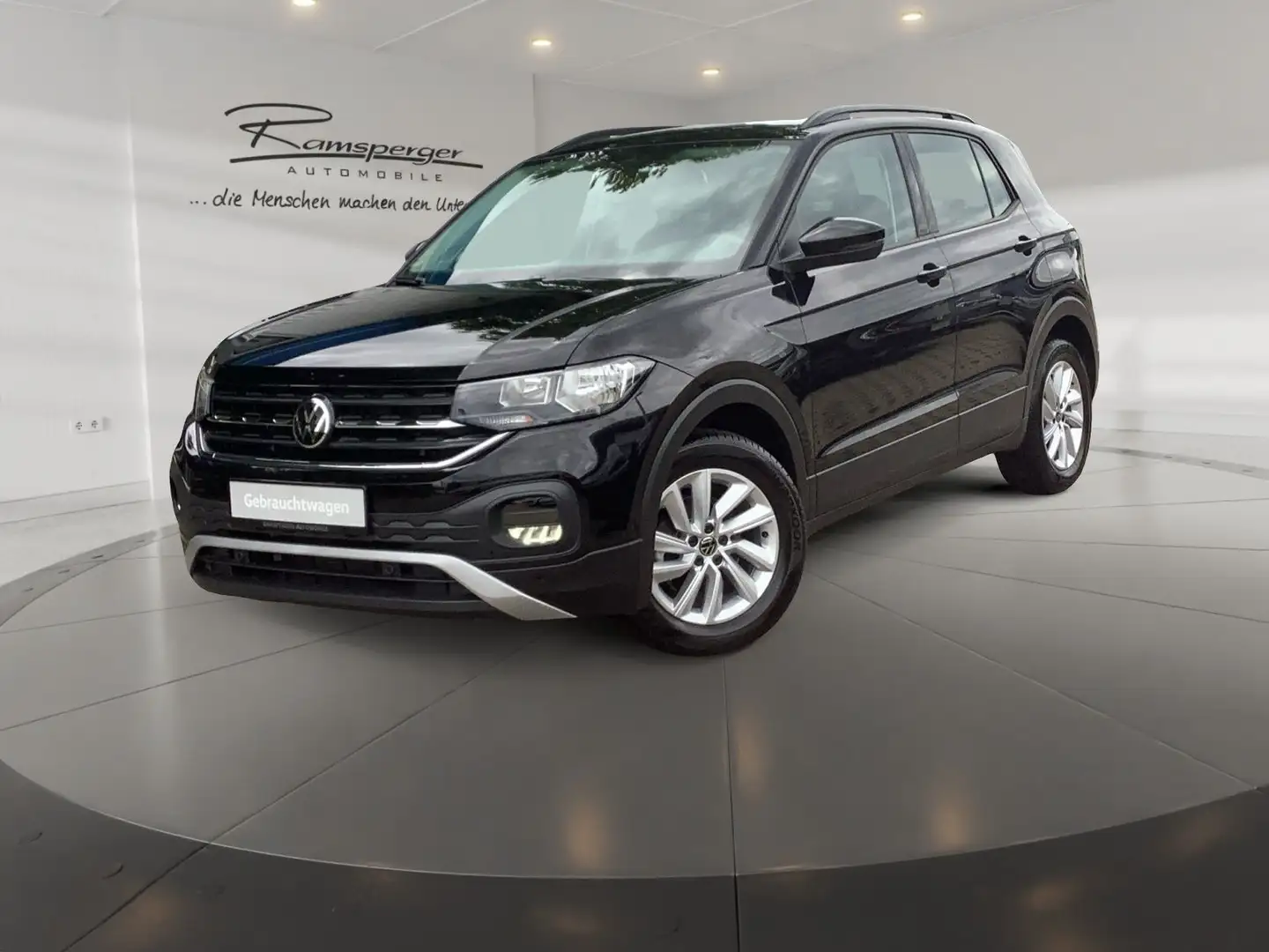 Volkswagen T-Cross 1.0 TSI DSG Life Klima SHZ DAB Side PDC Noir - 2