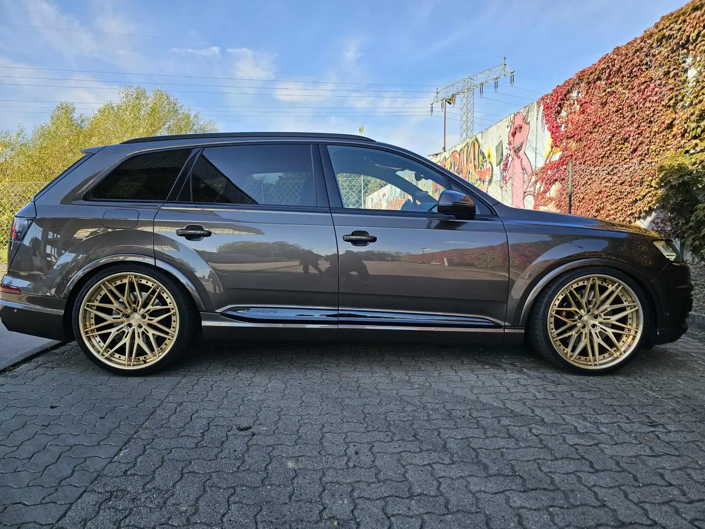 Audi SQ7 SQ7 4.0 TDI 7-SITZER / STHZG / NIGHT Braun - 1