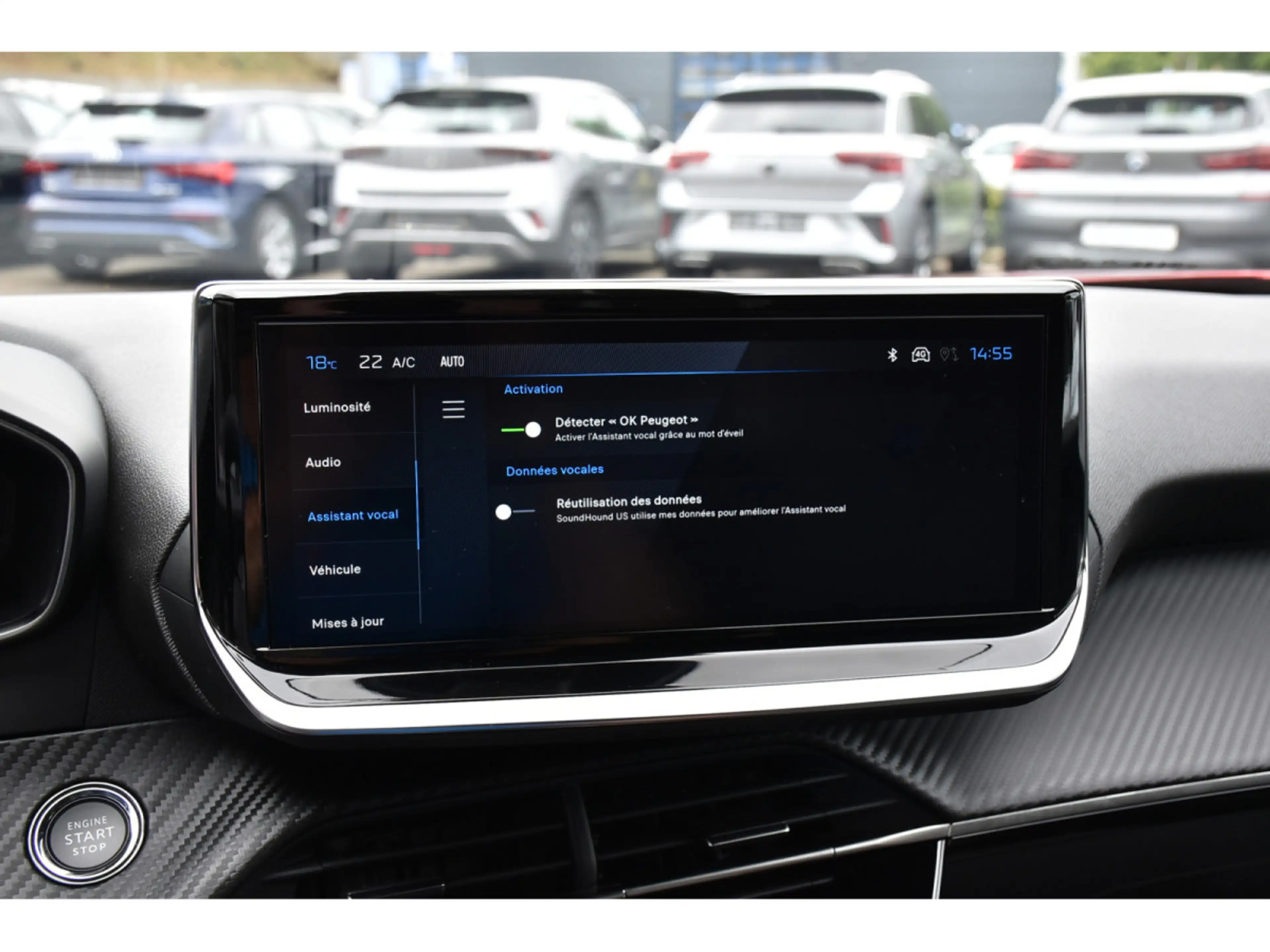 Peugeot 2008 1.2 Hybrid 145 Allure e-DCS6 ACC SIDE GPS CAM360 — photo 12