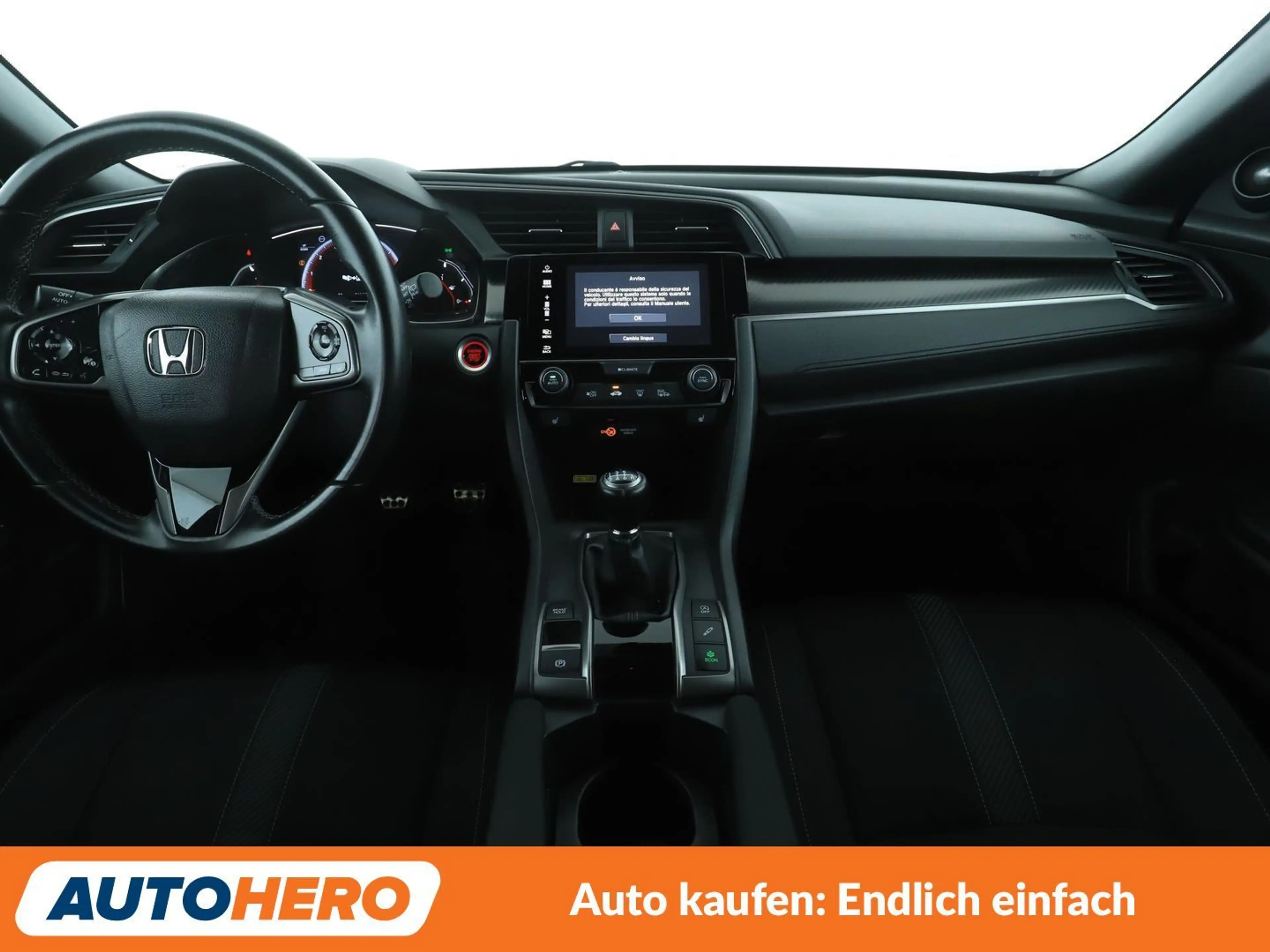 Honda Civic 1.5 VTEC Sport Plus*NAVI*LED*ACC*CAM*PDC*SHZ* — photo 12