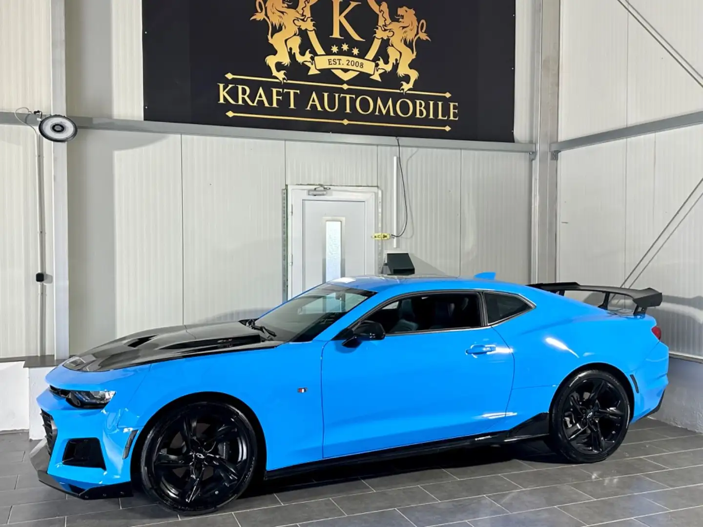 Chevrolet Camaro CAMARO 6.2 V8 SS "ZL1 PAKET"KLAPPEN-EXTREM-MEGA Blau - 2