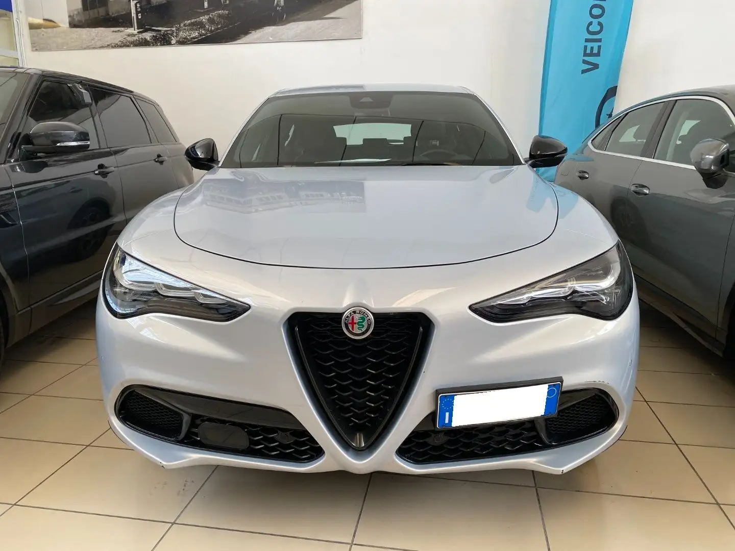 Alfa Romeo Stelvio Stelvio 2.2 t Sprint Q4 210cv auto Argento - 2