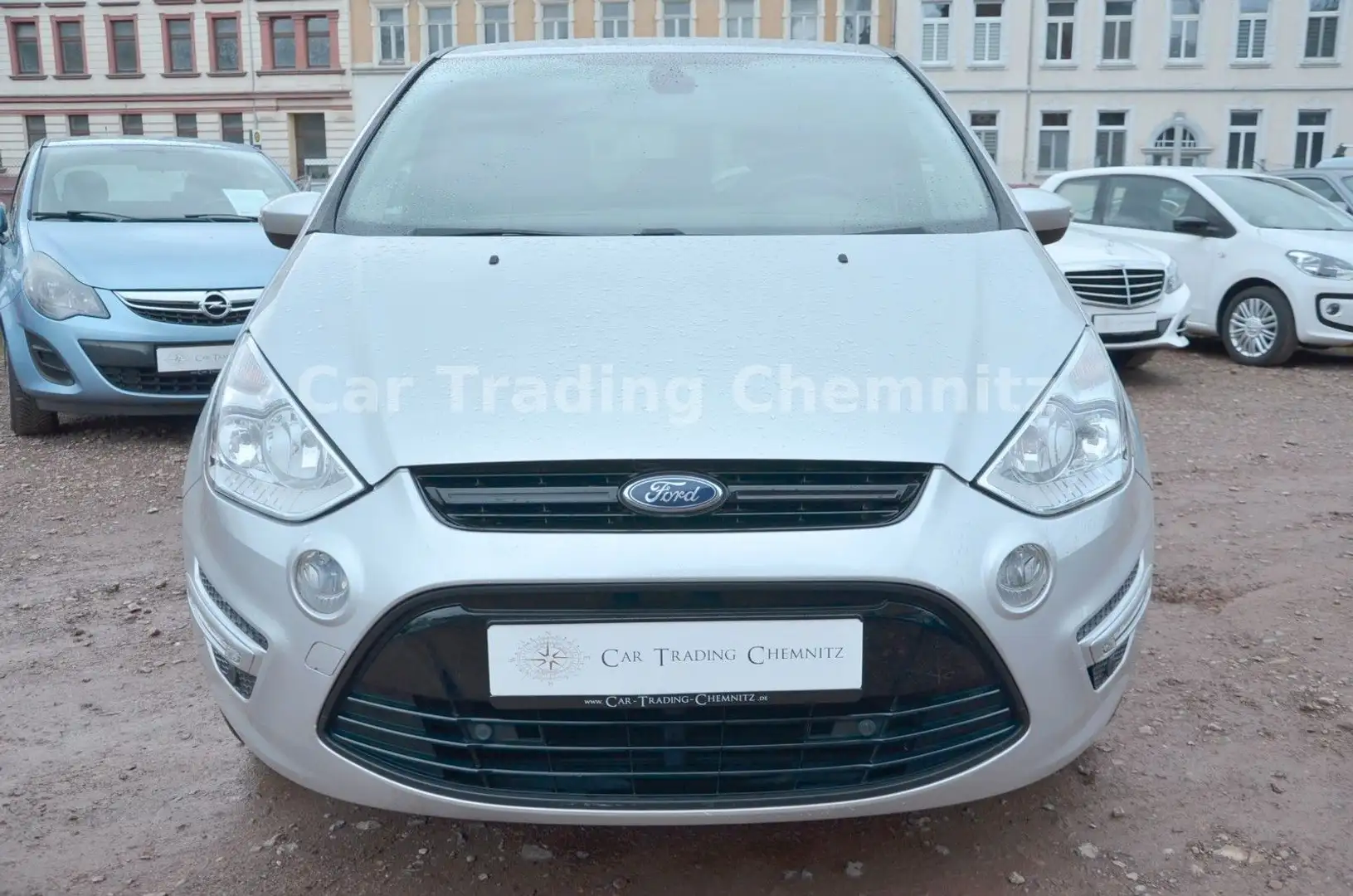 Ford S-Max 7 Sitze Klimaautomatik Navi Tüv neu Srebrny - 2