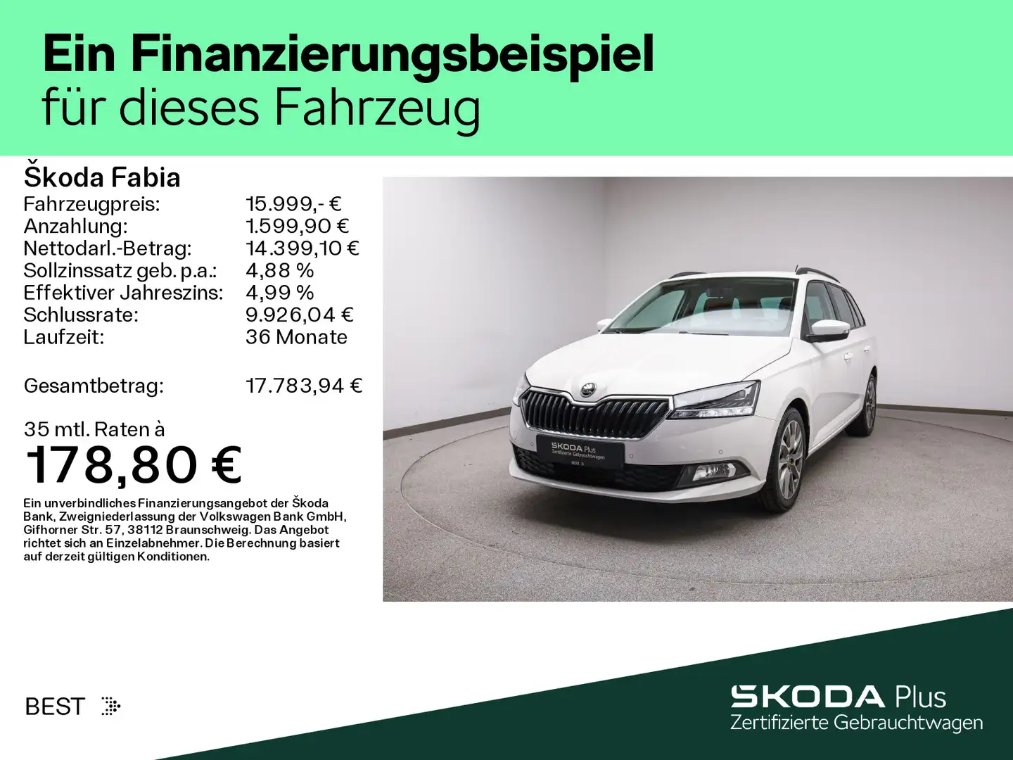 Skoda Fabia Combi 1.0 TSI CLEVER*NAVI*LED*PDC*SHZ*LM Blanc - 2