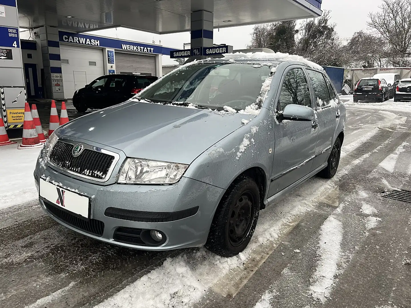 Skoda Fabia Ambiente 1,2/ 1 Besitzer/ Grau - 1