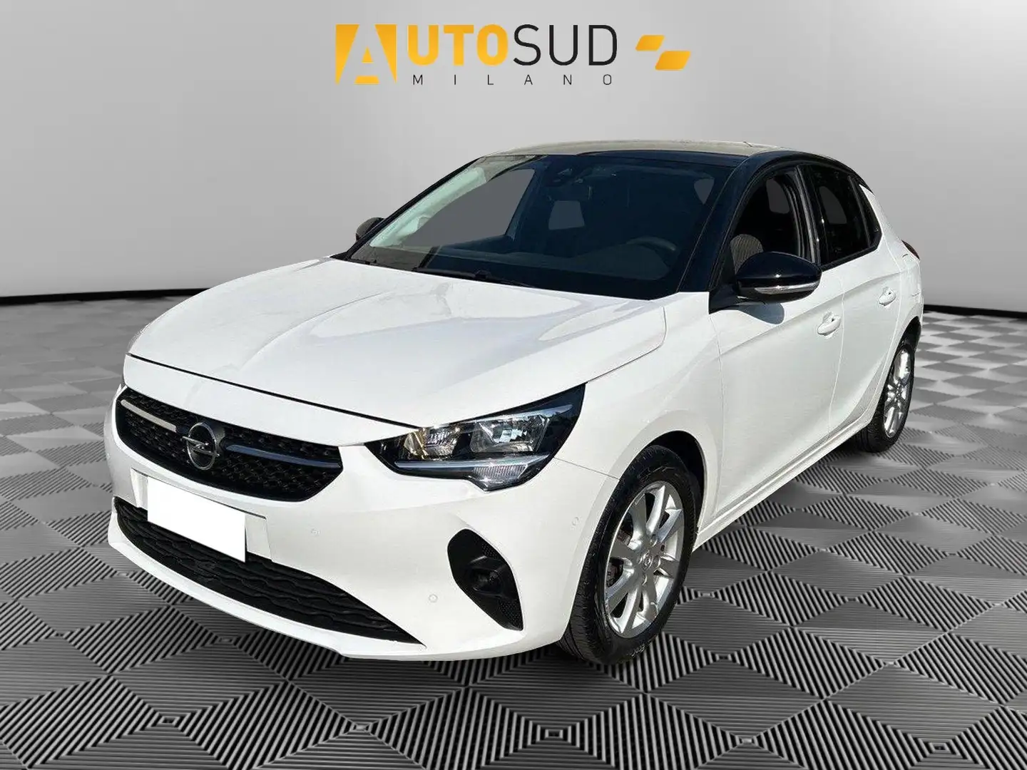 Opel Corsa VI 2020 Benzina 1.2 Edition s&s 75cv Blanc - 1