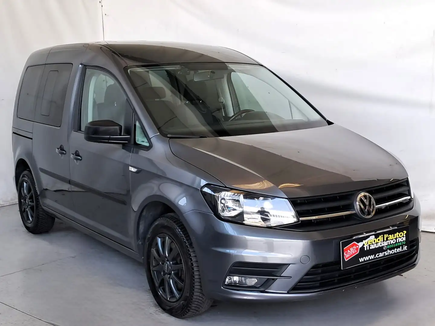 Volkswagen Caddy Caddy 2.0 TDI 102 CV Trendline Grigio - 2