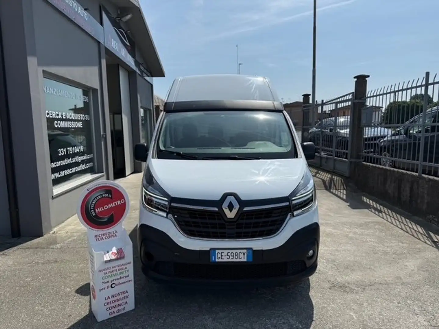 Renault Trafic L2H2*T29 2.0dCi 145CV*MAXI*TETTO ALTO*DOPPIA PORTA Blanc - 2