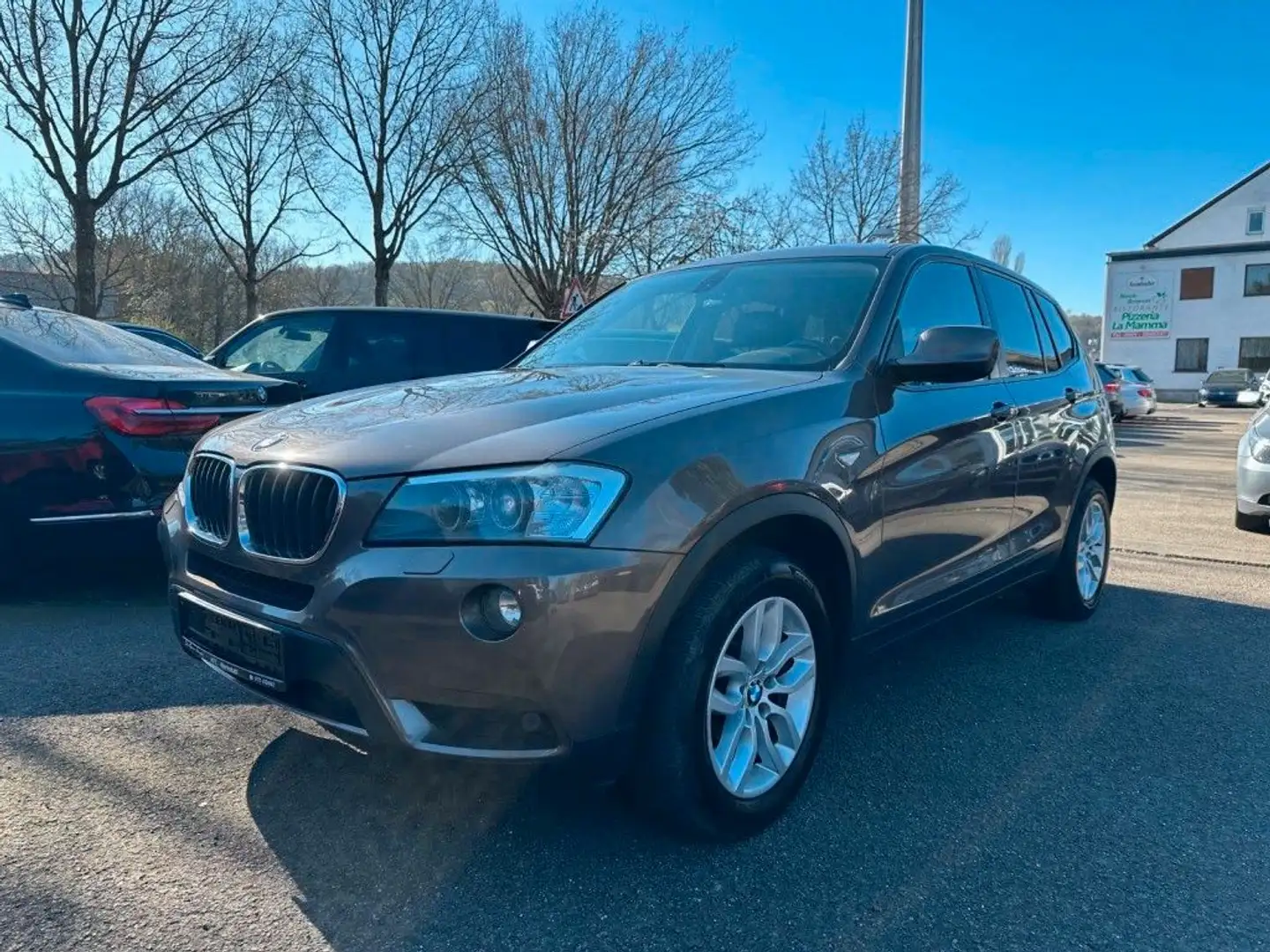 BMW X3 20d AUT + LEDER + AHK + KAMERA + XENON Braun - 2